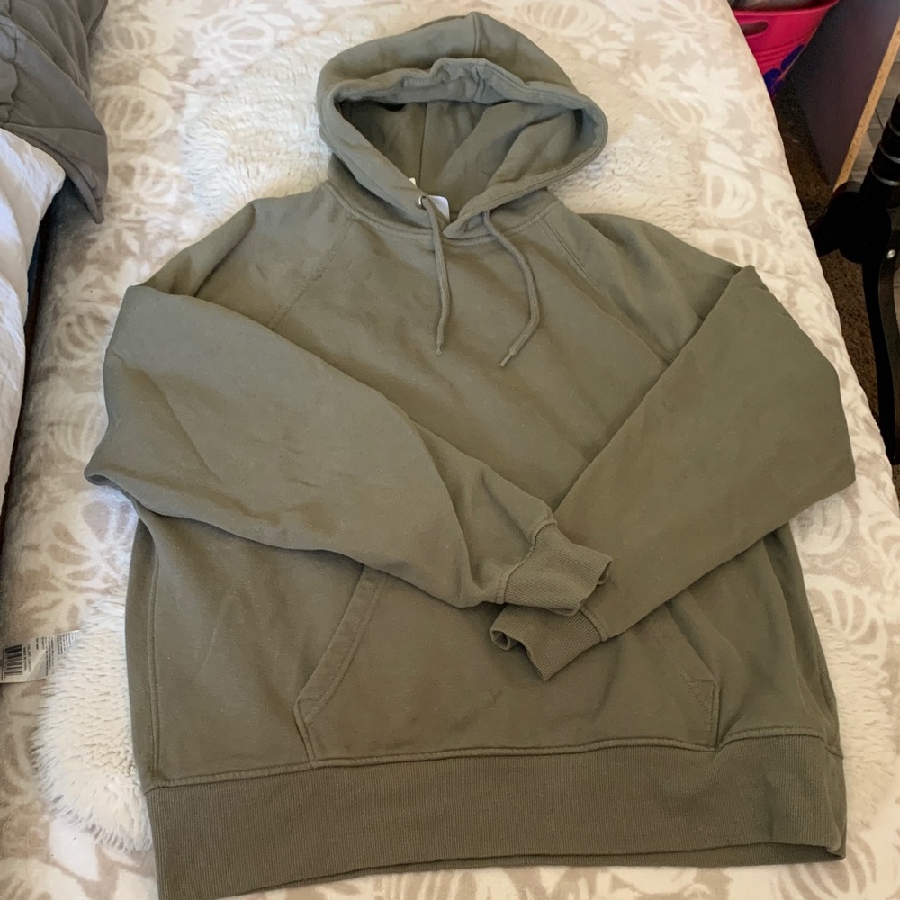 H&M Divided Olive Fleece Sweatshirt